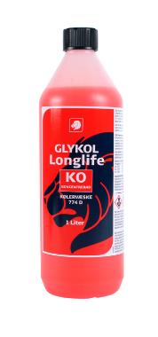 Frostvæske konsentrat, rød LL/Longlife 1 ltr