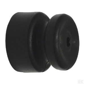 Isolator, Sort Plast - 100 Stk