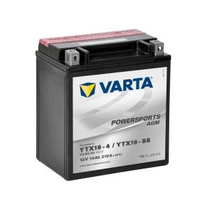Varta Agm Mc Batteri 12V 14Ah 210Cca Ytx16-Bs (Ytx16-4)