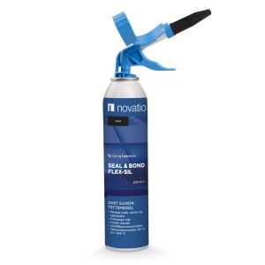 Novatio Seal & Bond "Pakning På Boks" Flex-Sil Rød 202 Ml Power