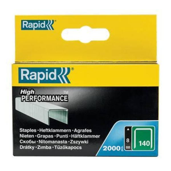 Stift 140-8 mm (2000 stk), Rapid