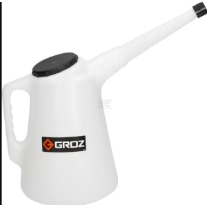 Oljekanne 5 ltr m/fleksibel tut, GROZ