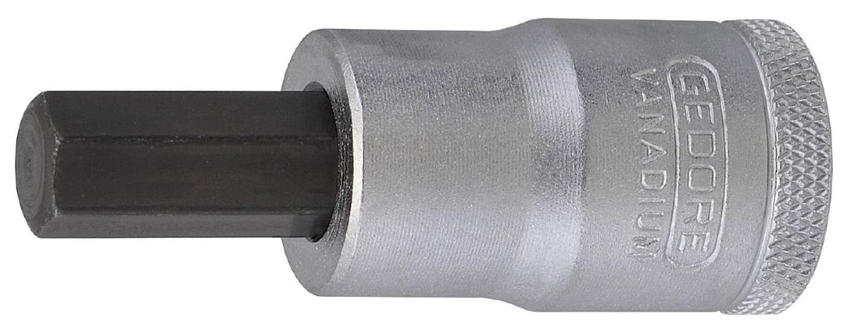 Gedore Utvendig Sekskantpipe/Unbrako 1/2" 19 Mm