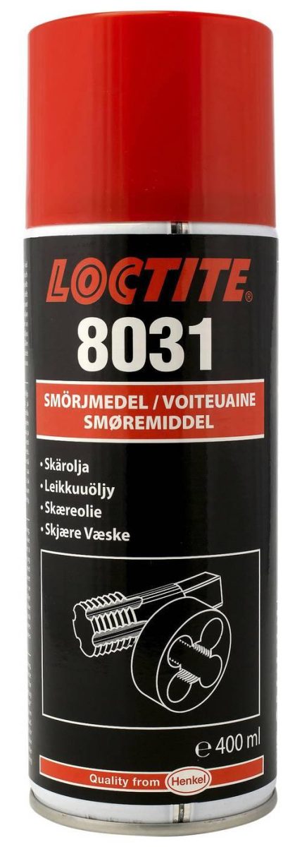 Skjæreoljespray -  Lb 8031  400 Ml, Loctite