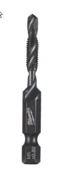 GJENGETAPPBOR HSSG 1/4 M5X57 , Milwaukee