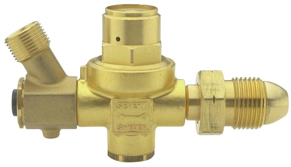 Propanregulator M/Slangebruddsventil 309221 (Industri), Sievert