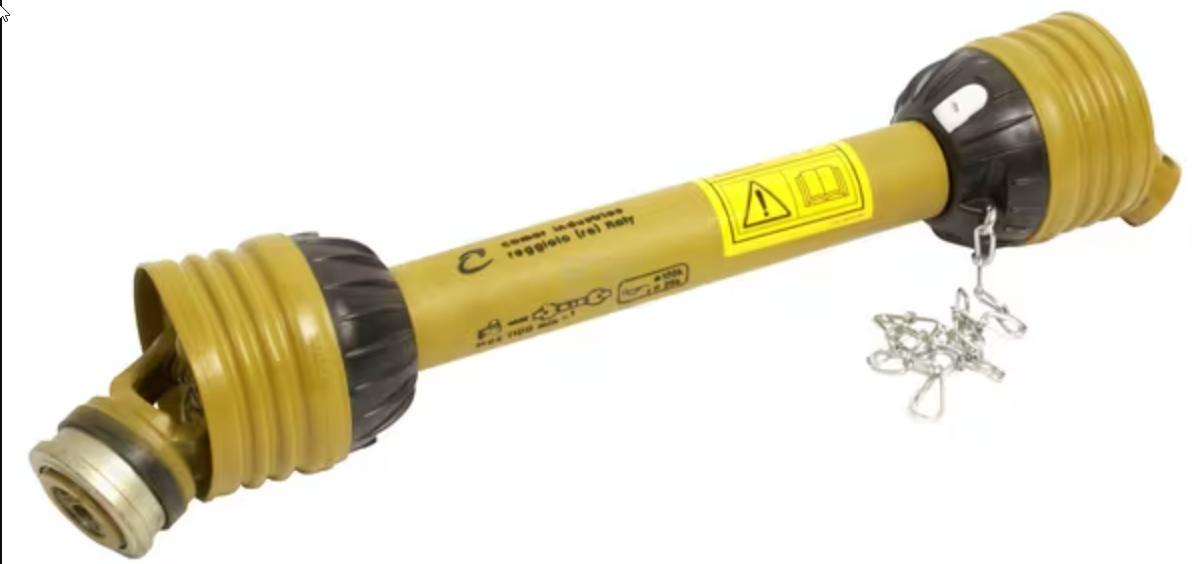 Kraftoverføringsaksel M/Brytebolt 1-3/8" 47Kw 860 mm, Comer