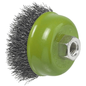 Koppstålbørste 70 mm M14, Luna