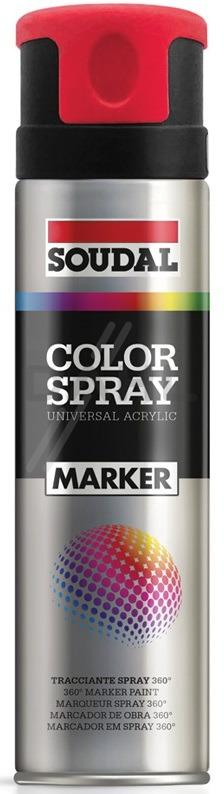Merkspray Fluor Rosa 500 ml, Soudal