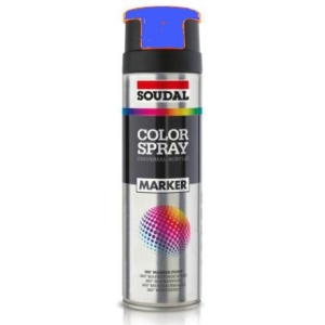 Merkspray Fluor Blå 500 ml, Soudal