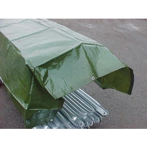 Presenning 6 x 10 mtr. - 130 gram/m2, OB Wiik