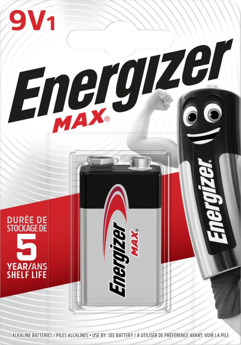 Batteri Max 9V/522 BP1, Energizer