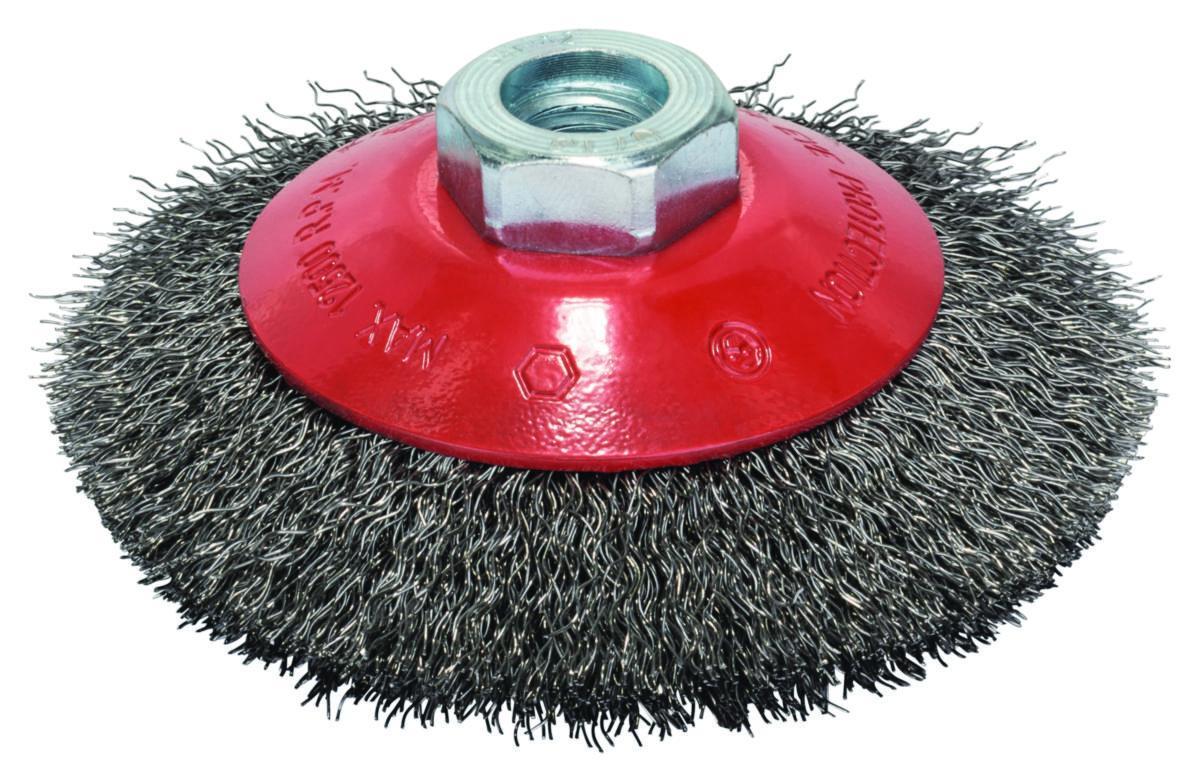 Stålbørste 100 mm for vinkelsliper M14, Bosch