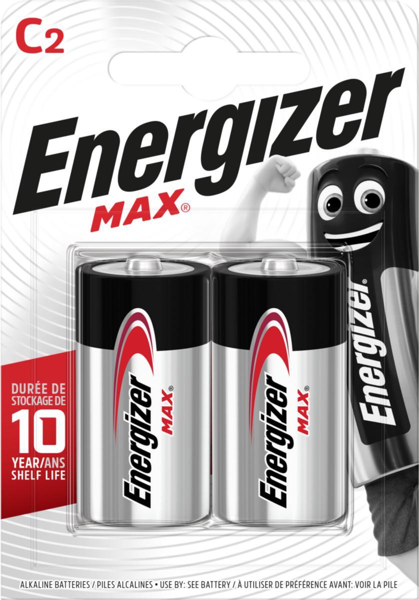 Batteri Energizer MAX C/E93 LR14 2 stk, Energizer