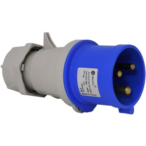 Støpsel Industri 16A 1-Fas 230V