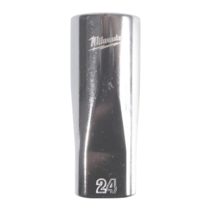 Tolvkantpipe lang 24 mm, 1/2", Milwaukee