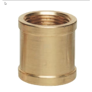 Muffe, messing  1/2"