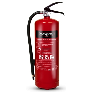 Brannslukker pulver 6 kg 43A PE6HR-C, Housegard