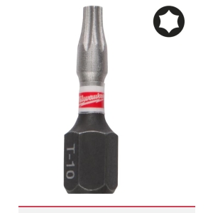 Bits Shockwave TX10 25 mm, 3 stk, Milwaukee