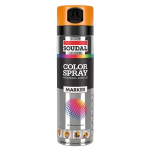 Merkespray Fluor Orange 500 ml, Soudal