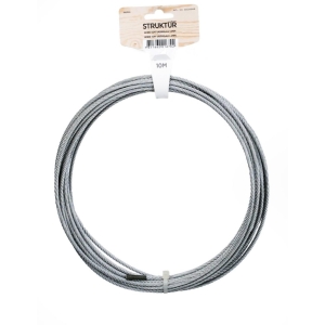 Wire 4 mm/ 10 mtr forsinket, Millers
