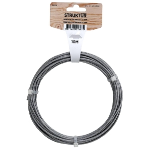 Plastbelagt wire FZ/PVC 10 mtr. Ø2/3 mm, Millers